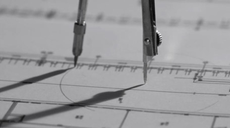 简洁大气光影绘图设计实拍视频