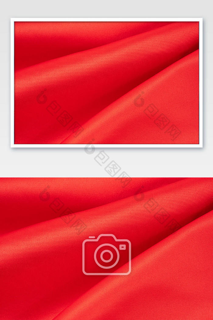 红色丝绸绸缎布料质感图片图片