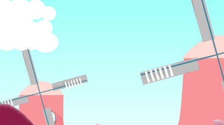 粉色糖果风背景视频AE模板