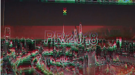 科技故障城市<strong>图文快闪</strong>PR模板