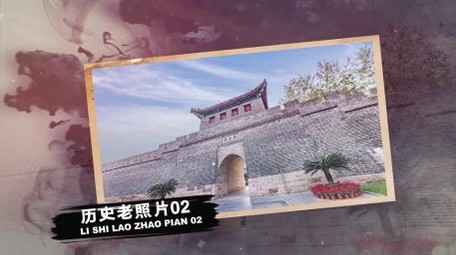 复古历史图文相册宣传展示