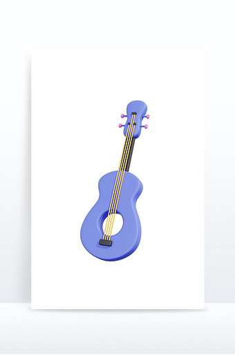 3D学科音乐乐器吉它图片