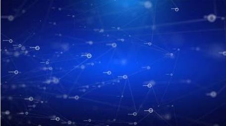 科技数据空间粒子可循环背景视频