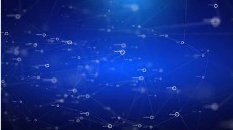 科技数据空间粒子可循环背景视频