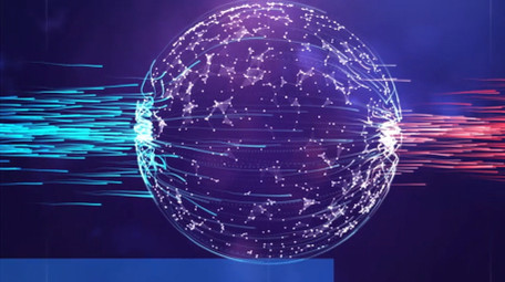 大气蓝色商务科技图文AE模板