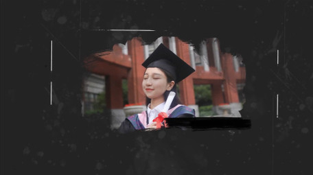 创意黑板毕业季AE图文模板