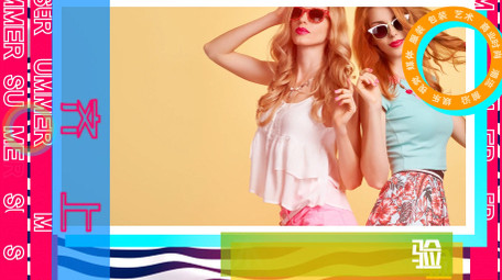 赛博朋克时尚快闪宣传片AE模板