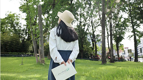 人像森系女孩背影唯美实拍