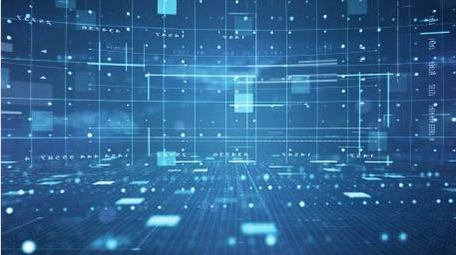 科技企业数据背景视频