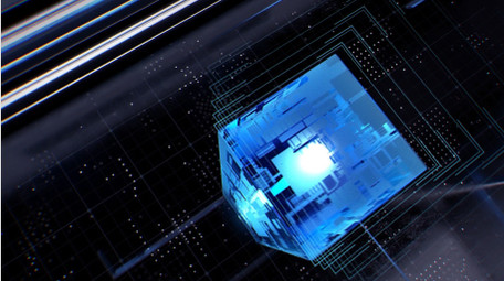 3D电路板芯片科技片头AE模板