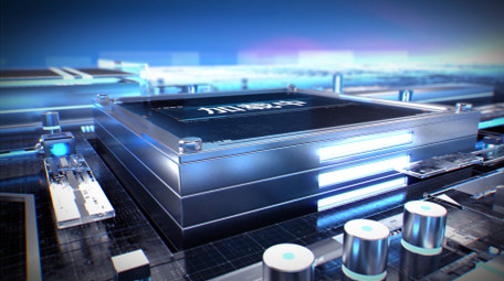 3D电路板芯片科技片头AE模板