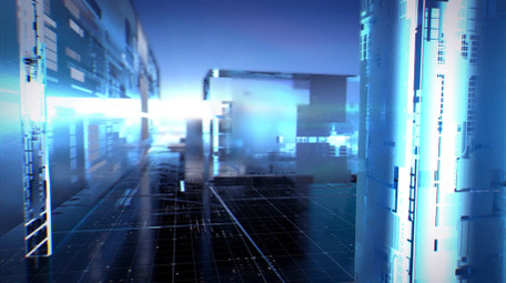 3D电路板芯片科技片头AE模板