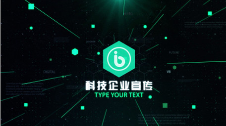 科技风格商务图文AE模板