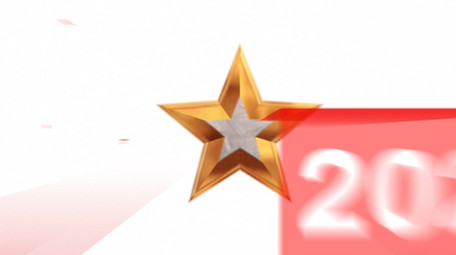 白色空间光影党政宣传片模板