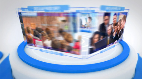 三维商务图文宣传展示AE模板