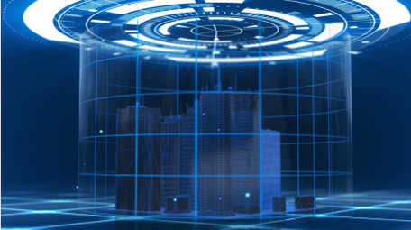 人工智能商务企业科技图文模板