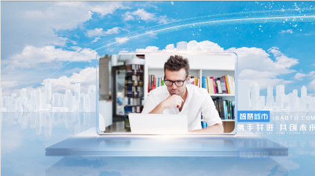 大气商务科技图文宣传AE模板