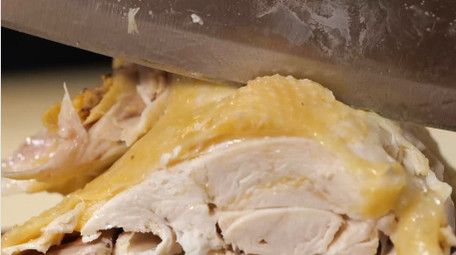 夏日美食做鸡汤空镜实拍