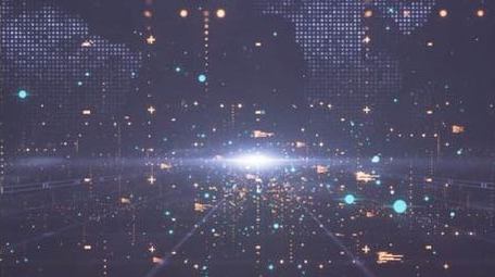 科技粒子数据互联网背景视频