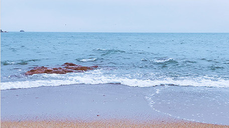 大海海洋海滩沙滩海浪波浪实拍