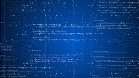 科技感大数据数字流背景视频AE