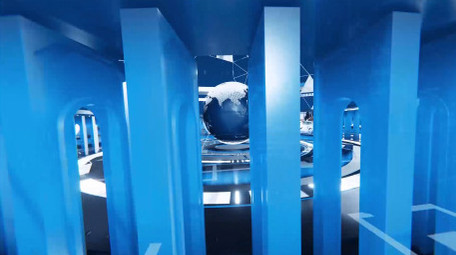 三维商务图文穿梭展示AE模板