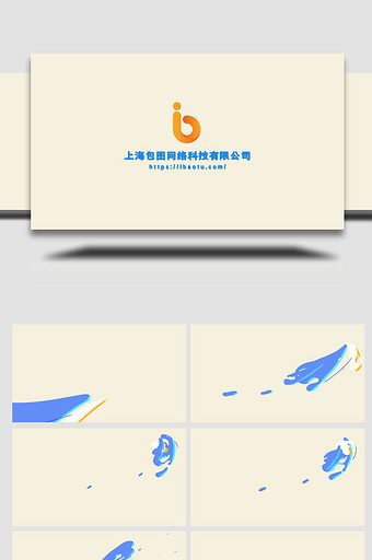 企业logo展示片头片尾AE模图片