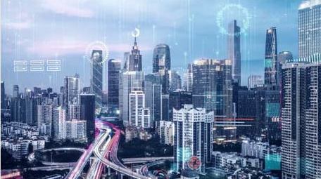 城市科技数据展示背景视频