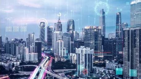 城市科技数据展示背景视频