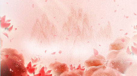 唯美古风水墨晕染背景视频模板