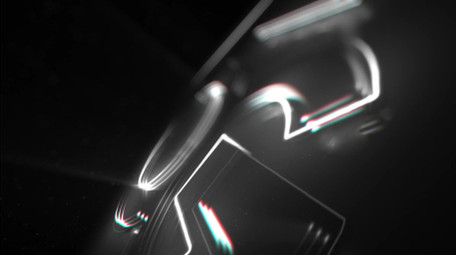 logo轮廓边缘扫光AE模板