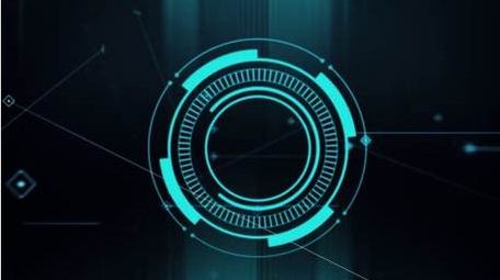 科技数字化可循环背景大屏视频