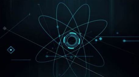 科技数字化可循环背景大屏视频