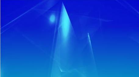 蓝色企业商务背景视频