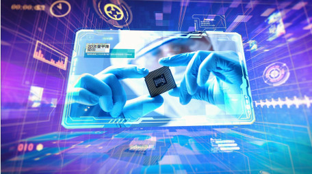 高科技数字通信企业图文AE模板