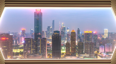 时尚高端大气房产介绍模板