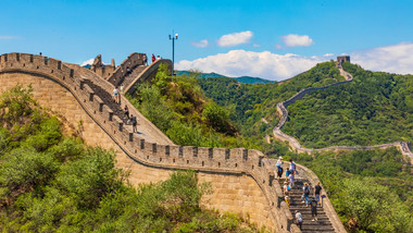 <strong>北京地标</strong>八达岭长城人流延时