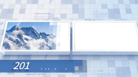 简洁明亮商务多图科技图文AE
