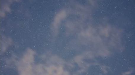 夏天星空延时摄影4k