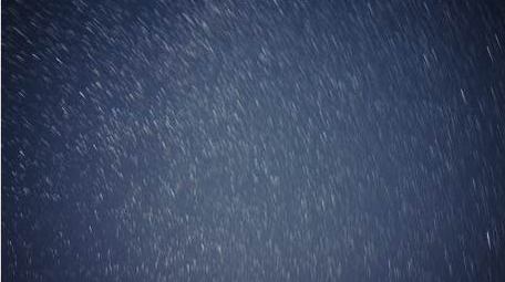 夏天星空星轨延时摄影实拍视频