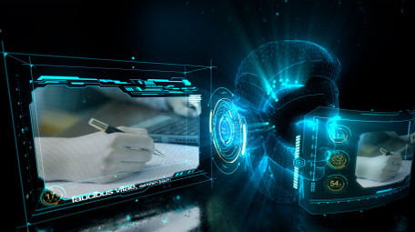 科技<strong>商务</strong>图片头AE模板