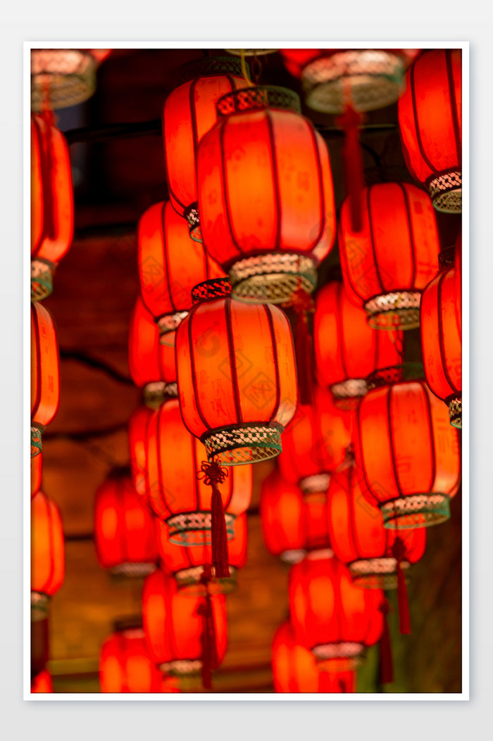 中国红色灯笼中秋节图片图片