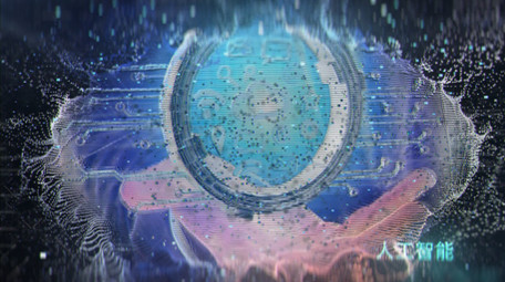 AI数字科技图文展示AE模板