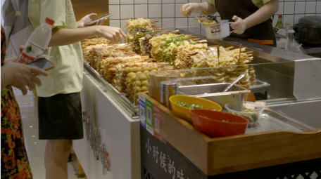 餐饮小吃美食消费升格实拍4K