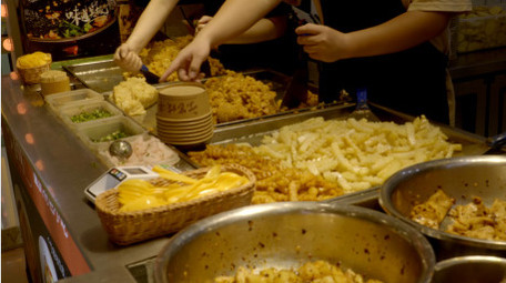 餐饮小吃美食消费升格实拍4K