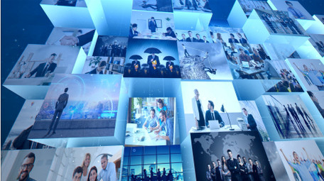 科技商务多图展示AE模板