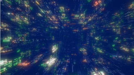 网络科技空间感背景4K视频素材