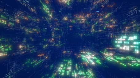 网络科技空间感背景4K视频素材