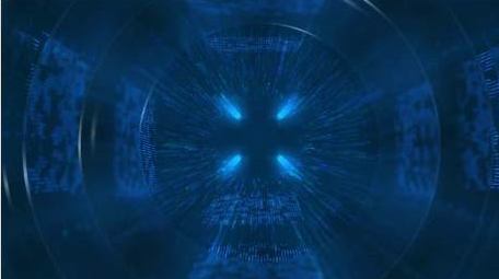 科技穿梭大屏背景素材