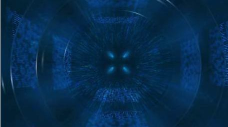 科技穿梭大屏背景素材